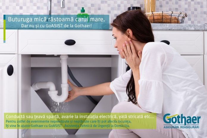 Gothaer: Asigurarea facultativă a locuinței include acum și clauza GoASIST - Asistență Tehnică de Urgență la Domiciliu