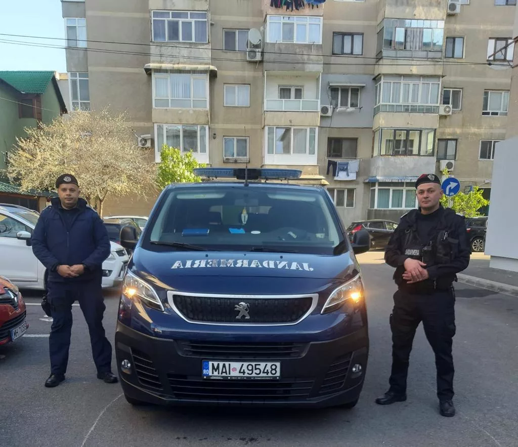 Jandarmii se aflau în patrulare